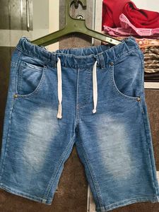 Comfort Fit Denim Shorts