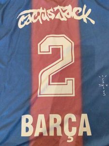 FC Barcelona x Travis Scott Retro Jersey