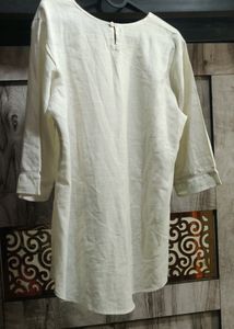 White Long Top/Short Kurti|₹30 Off On Delivery