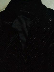 Black Velvet Top