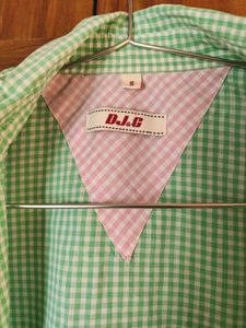Green Checked Shirt