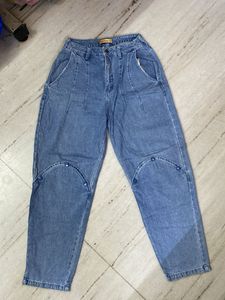 Embroidered Denim Jeans