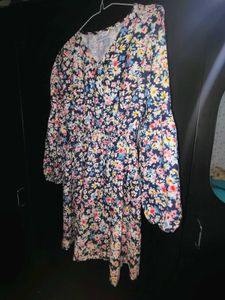 Women Floral Print Short Dress ✨🌺