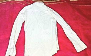 White Button-Down Shirt