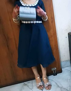 Georgette Fabric Mein Bahut Hi Pyari Frock
