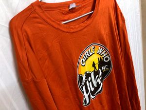 Sport-Tek Orange Long Sleeve T Shirt