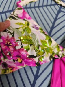 Floral Bikini Top