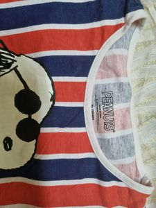 Cute Snoopy Baby Tee