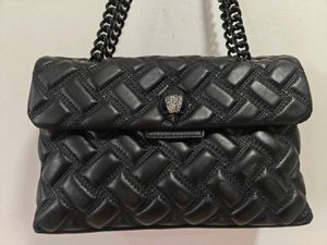 Kurt Geiger Kensington drenched leather bag
