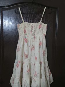 Floral Print Tiered Sundress