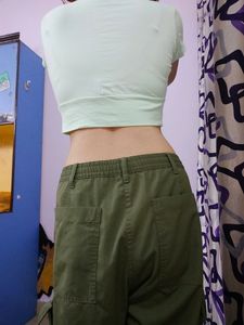 Pastel Green Baby Tee