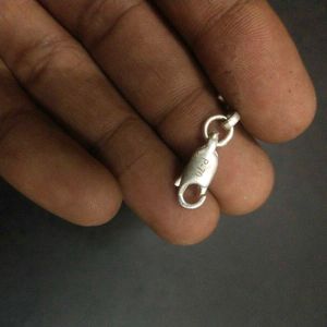 Pure Silver CZ Adjustable Hand Bracelet