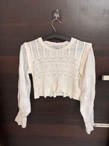 Cute Knit Crop Top
