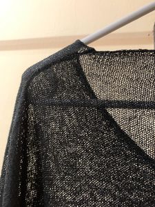 Loose Black Knitted Top 🖤
