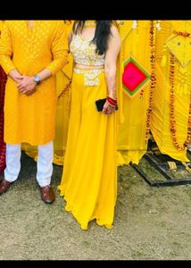 yellow dress for haldi