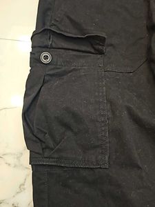 Stylish Black Pant Type Jeans