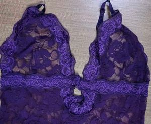 Strapped Up Lace Babydoll Lingerie Set