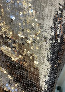 Sequin Rose Gold Party Wear Dress