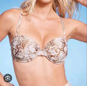 SEXY SNAKE PRINT BRA
