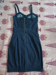 Nuon by Westside Navy Libra Denim Dress