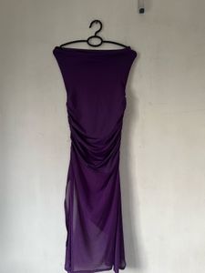 Purple Bodycon Dress