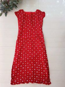 Red Churidhar Setm