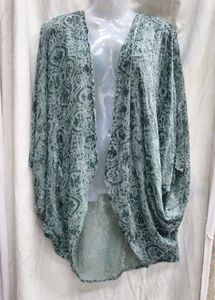 253010. Boho Print Cardigan