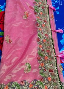 Organza Party Wear Saree