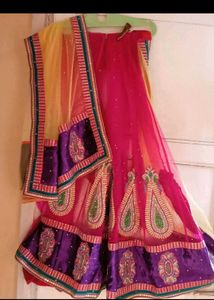 Saree With Choli