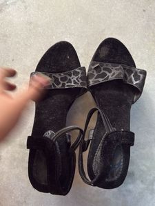 Black Ankle Strap Heels