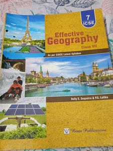 Effective Geography Book Class 7