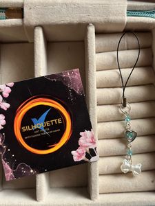 fancy phone charms (blue)