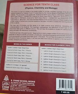 Class 10 Chemistry Textbook