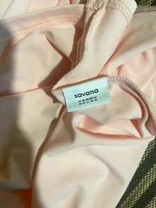 savana pink bodycon dress