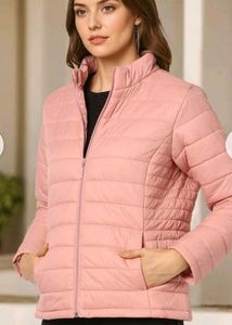 NEW PINK PUFFER JACKET