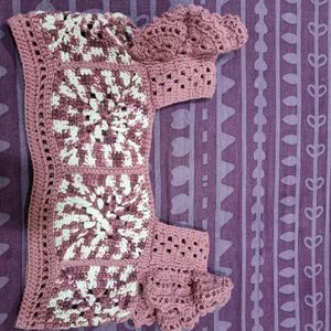 Crochet Stylish Crop Top
