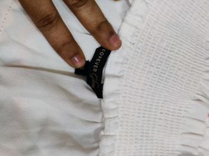 White Embroidered Top