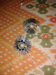 Silver Rakhi(Pack Of 6 Piss/6 Piss)🙂