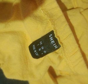 Yellow Puff Sleeve Top
