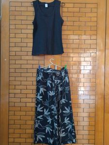 Combo Of Top N Trouser In Cotton