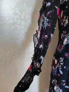 Marc O Polo Floral Print Midi Dress