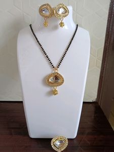 Kundan Mangalsutra Set