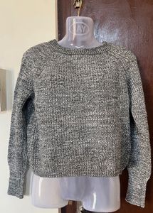 Gray Knit Sweater