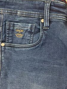 Dark Blue Denim Jeans