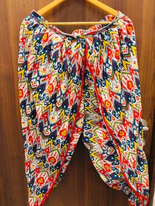 Patterned  Dress with pants