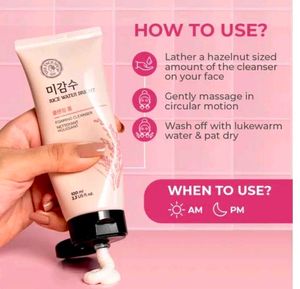 Rice Water Bright Foaming Cleanser