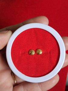 Gold Stud Earring 22crt Gol