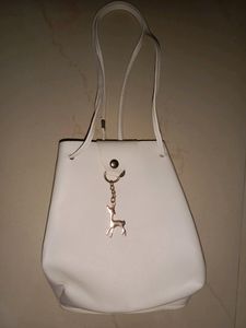 White Sling Bag