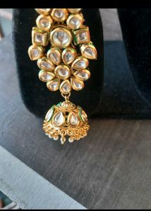 Ranihar Kundan Set Green