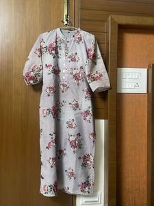 Floral Print Kurta